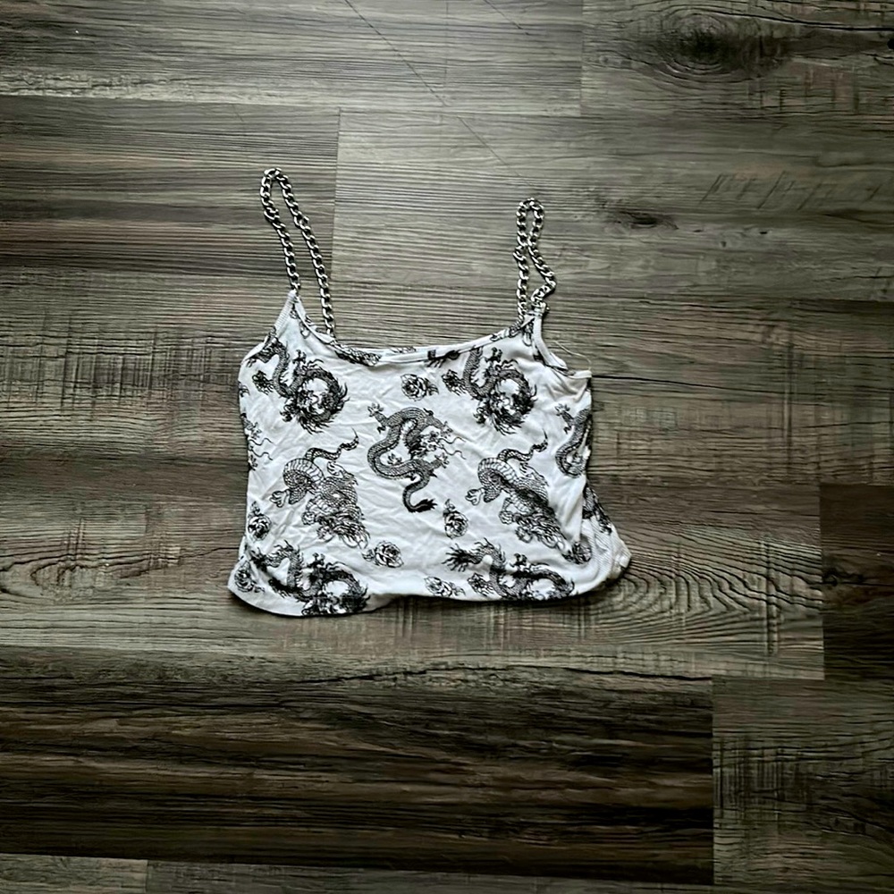 Dragon print shirt